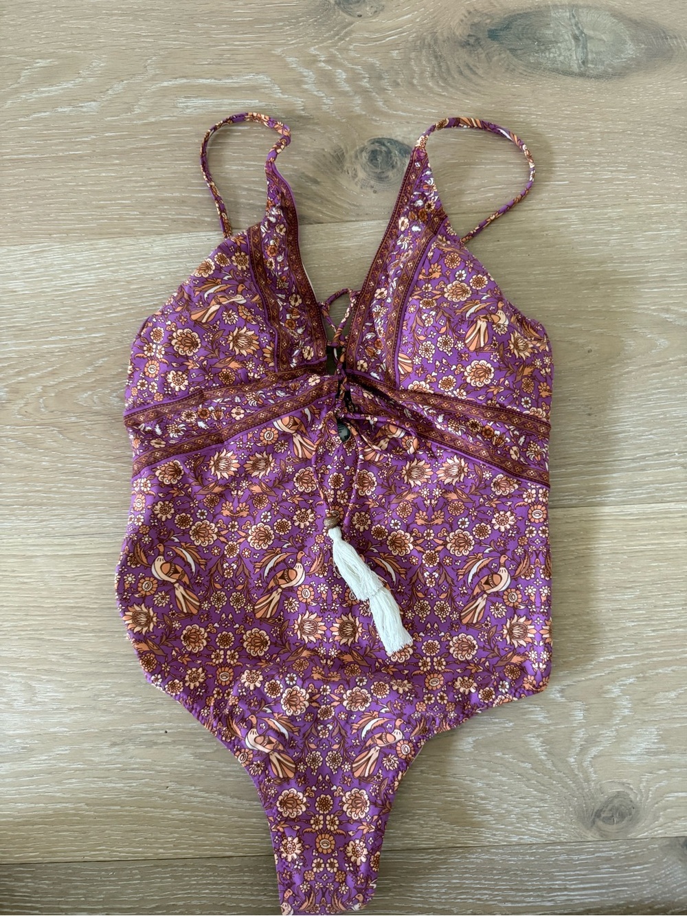 Spell & The Gypsy Purple and Gold Floral Dress